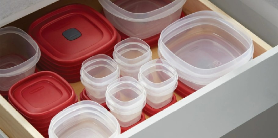 Rubbermaid Easy Find Lids 50-Piece Set Just $17.98 at Sam’s Club (Reg. $22.98)