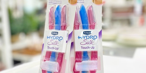 *GO!* Schick Hydro Silk Dermaplaning Razors 3-Pack Just 80¢ Shipped!