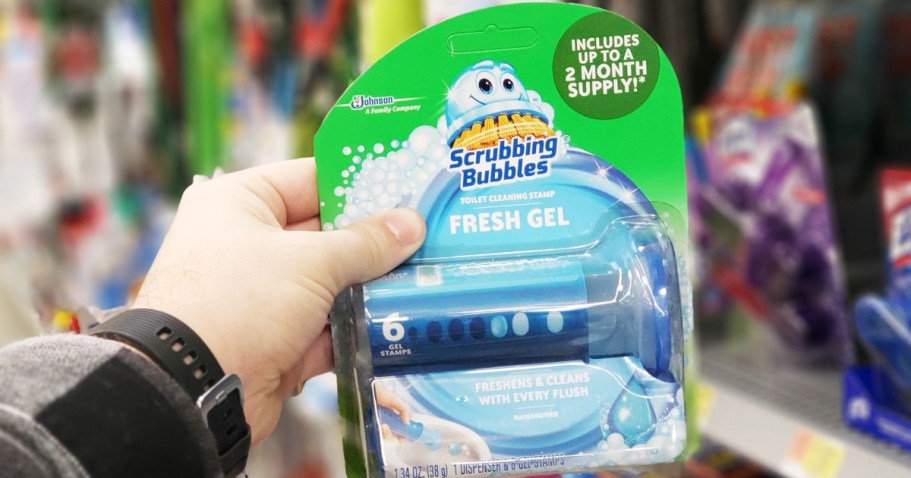 Scrubbing Bubbles Toilet Gel w/ 6 Stamps Only $3.57 Shipped on Amazon