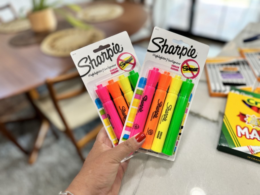 4-Sharpie Highlighter 