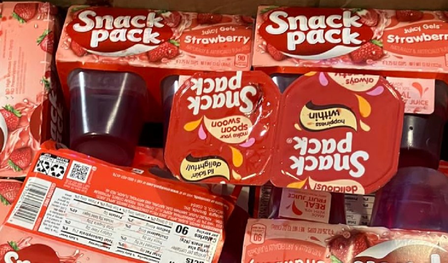 Snack Pack Juicy Gels 4-Count JUST 95¢ Shipped on Amazon