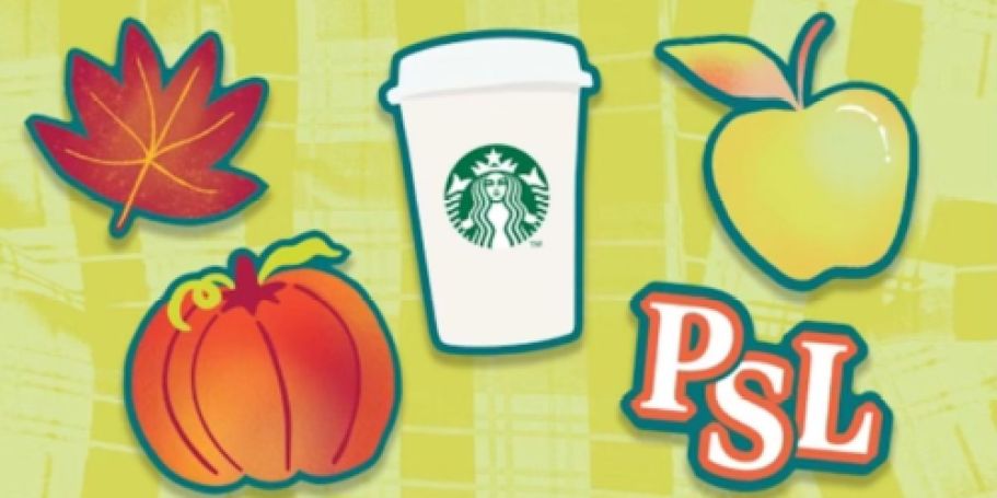 FREE Starbucks Fall Stickers with Purchase – Tomorrow Only!