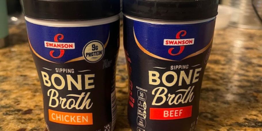 Swanson Sipping Bone Broth 8-Pack Just $10.60 Shipped on Amazon