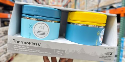 ThermoFlask Food Jar 2-Pack Only $16.99 at Costco | Insulated & Leak-Proof