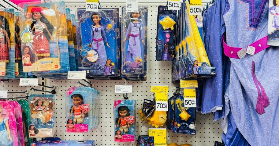 Target Disney Wish Dolls& Dress Up