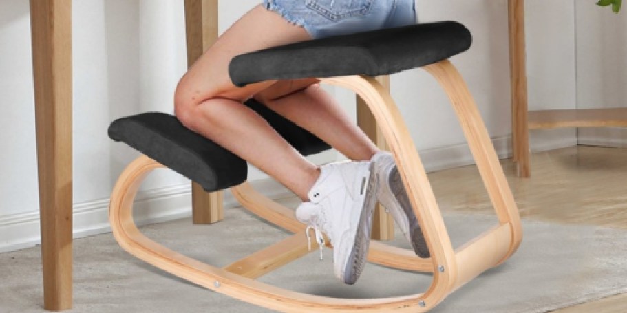 Ergonomic Kneeling Chair Just $28.49 Shipped (Reg. $70) | Improves Posture & Relieves Pain