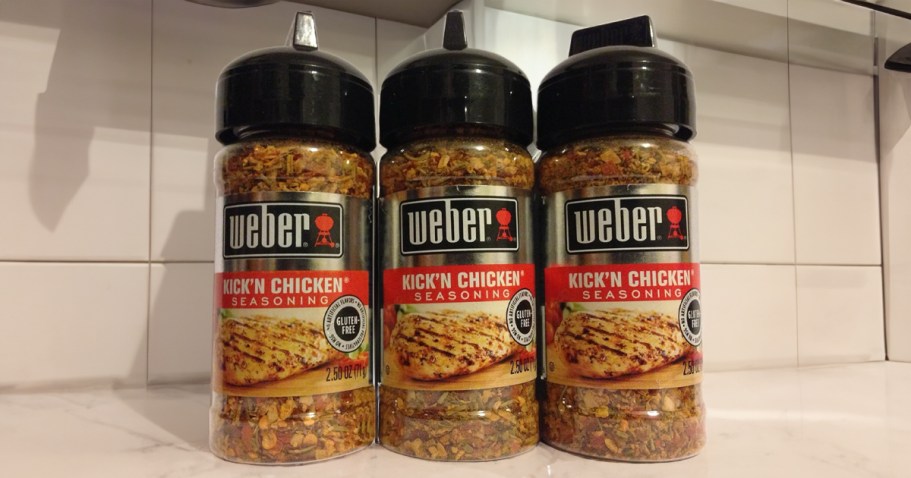 Weber Kick’n Chicken Seasoning Only $1.90 Shipped on Amazon (Reg. $3)