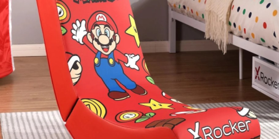 X Rocker Super Mario Gaming Chairs Only $65 Shipped on Walmart.online (Reg. $90)