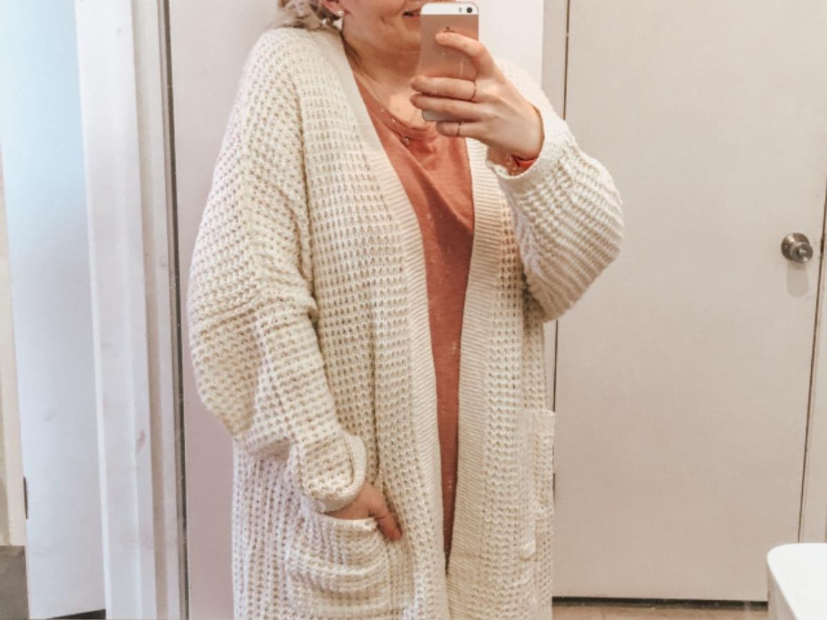 Chunky Knit Cardigan Sweater Just $18.79 Shipped on Amazon (Reg. $57) | TONS of Colors