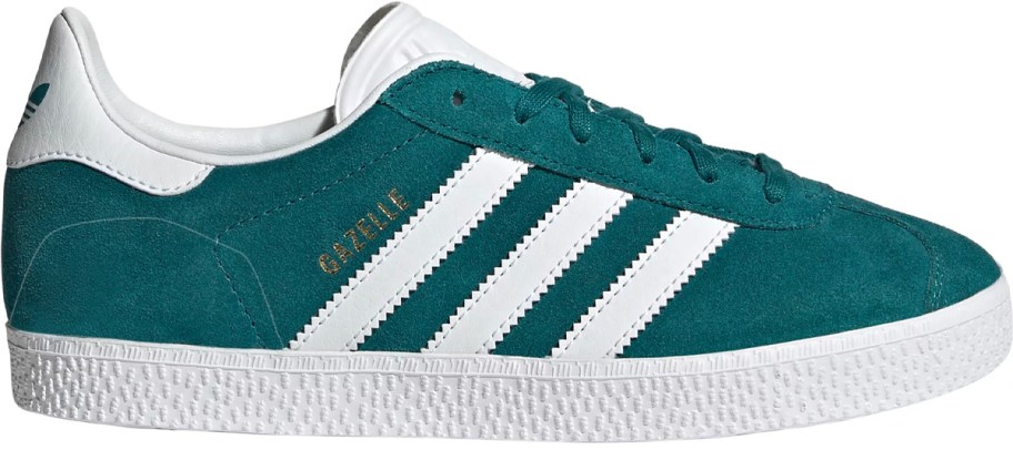 teal and white adidas shoe