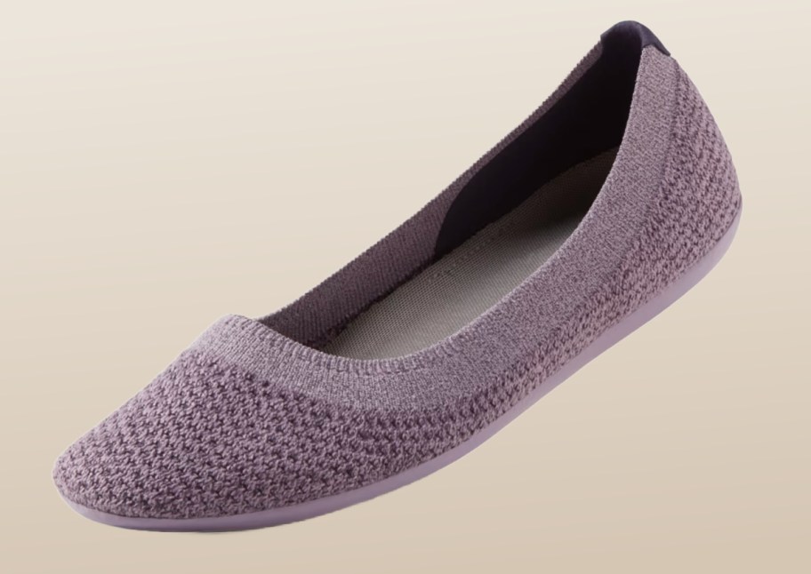 purple flats