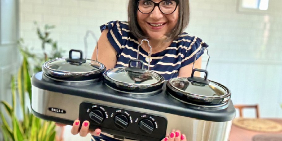 Triple Slow Cooker Only $49.99 Shipped on BestBuy.online (Regularly $80)