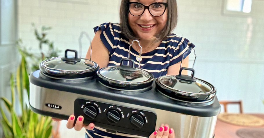 Triple Slow Cooker Only $49.99 Shipped on BestBuy.online (Regularly $80)