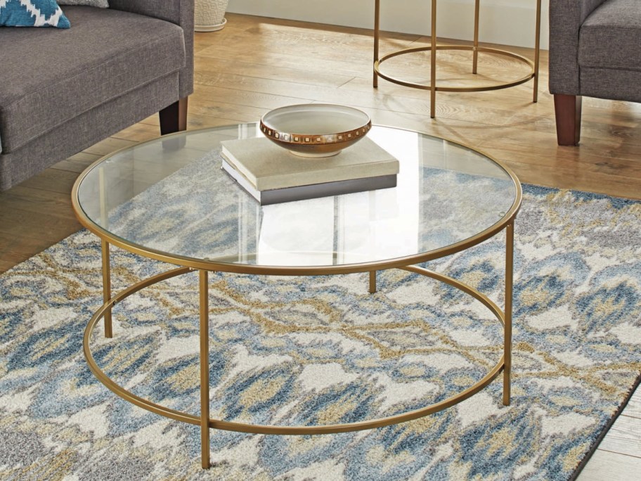 better home glass top table