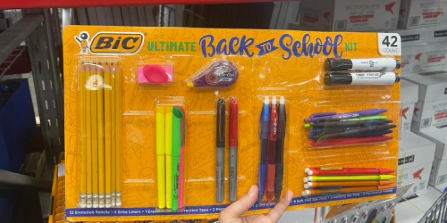 GO! 42-Piece School Supplies Kit ONLY $6.98 at Sam’s Club + More