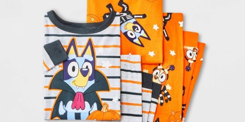 Target Has the Cutest Kids Halloween Pajamas (Bluey, Disney, & MUCH More!)