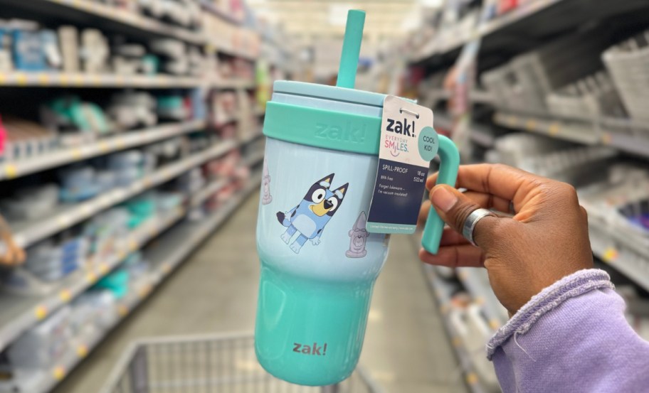 bluey tumbler a the walmart store