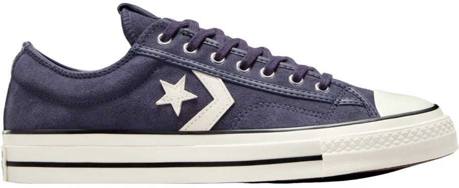 blue converse shoe