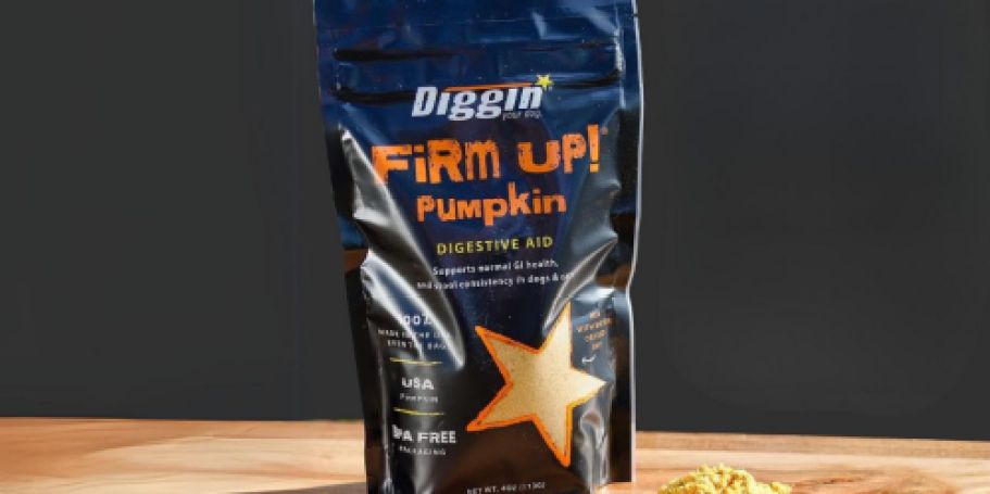 FREE Diggin’ Your Dog Firm Up Digestive Aid for Dogs or Cats on Chewy.online (Just Pay Shipping)