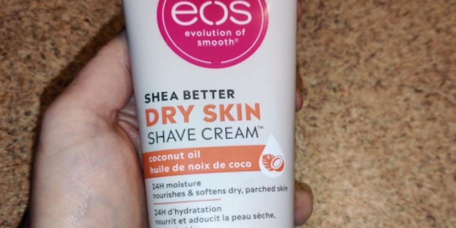 Eos Dry Skin Shaving Cream Just $2.87 Shipped on Amazon (Regularly $6)