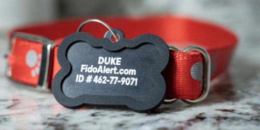FREE FidoTabby Alert Pet ID Tag (Thousands of Pets Have Already Been Saved!)