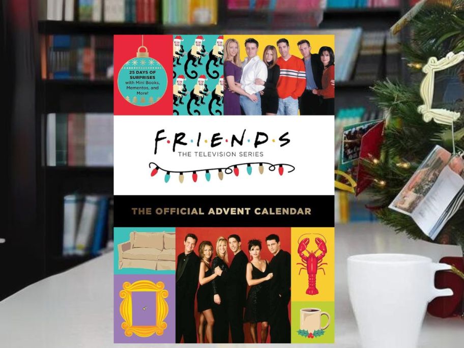 friends advent calendar on table