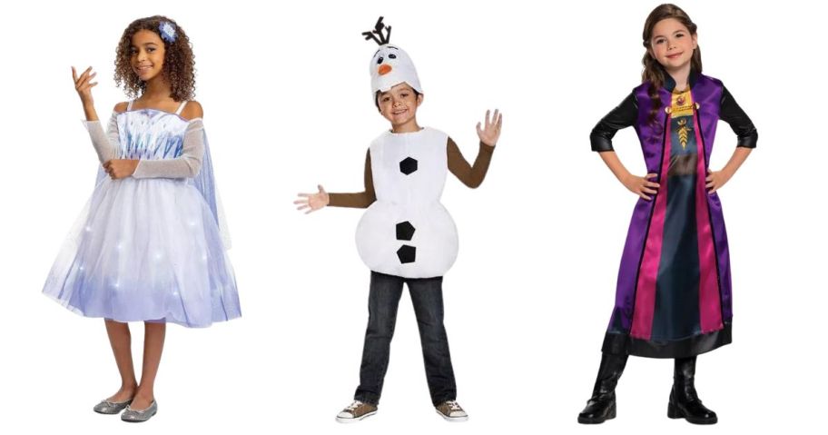 Disney Frozen Halloween Costumes & Accessories stock images