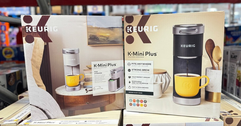 Keurig K-Mini Plus Coffee Maker Only $49.98 on SamsClub.online (Reg. $70) | 5 Color Options!