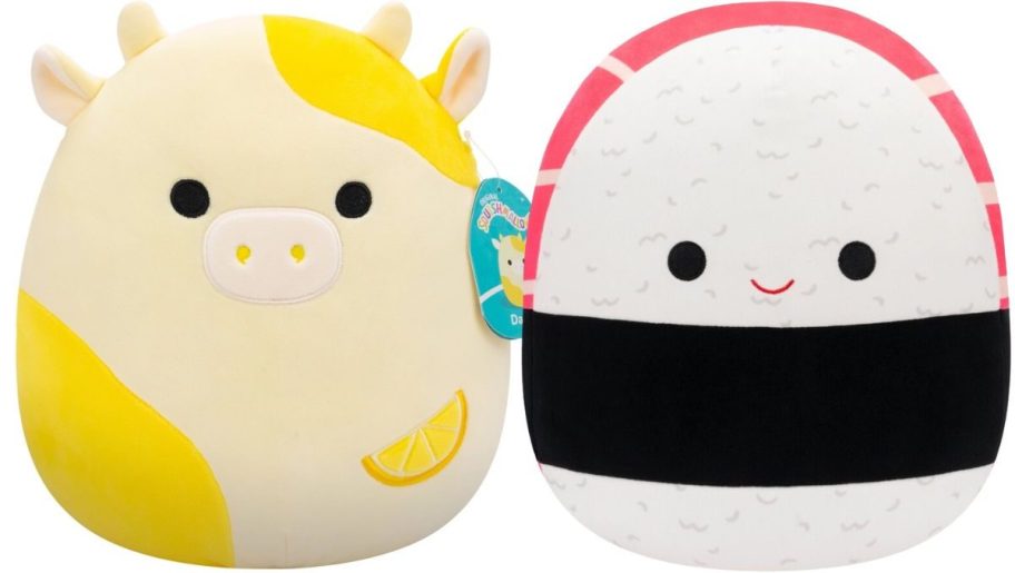 lemon cow and tuna sushie plush