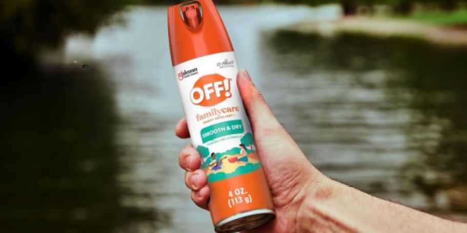 OFF Insect & Mosquito Repellent 2-Pack Just $6.64 Shipped on Amazon