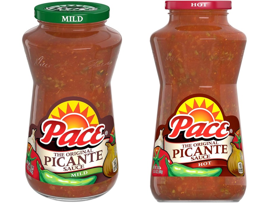 pace picante salsa jars