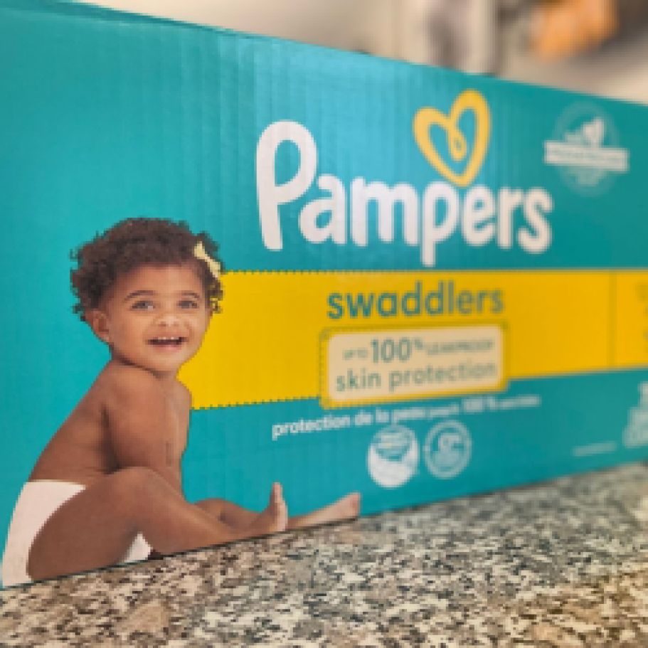 TWO Boxes of Pampers Diapers ONLY $17.84 Each w/ Stackable Savings on Walgreens.online