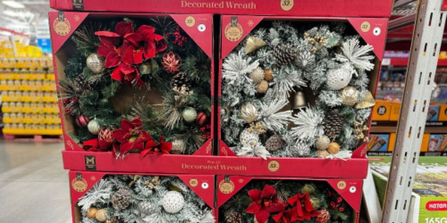 ‘Tis The Season!? Sam’s Club Fall & Christmas Wreaths from $34.94 (In-Store & Online)