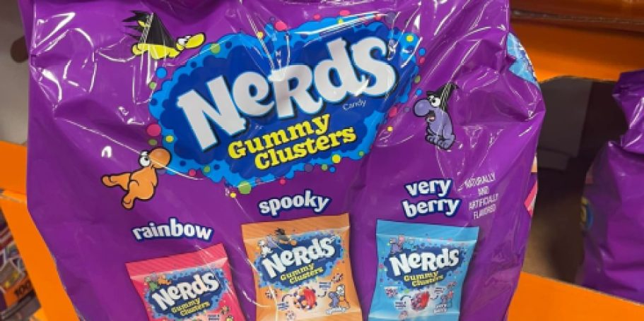 Buy 1, Get 1 50% Off Target Halloween Candy | Nerds Gummy Clusters, M&Ms, & More