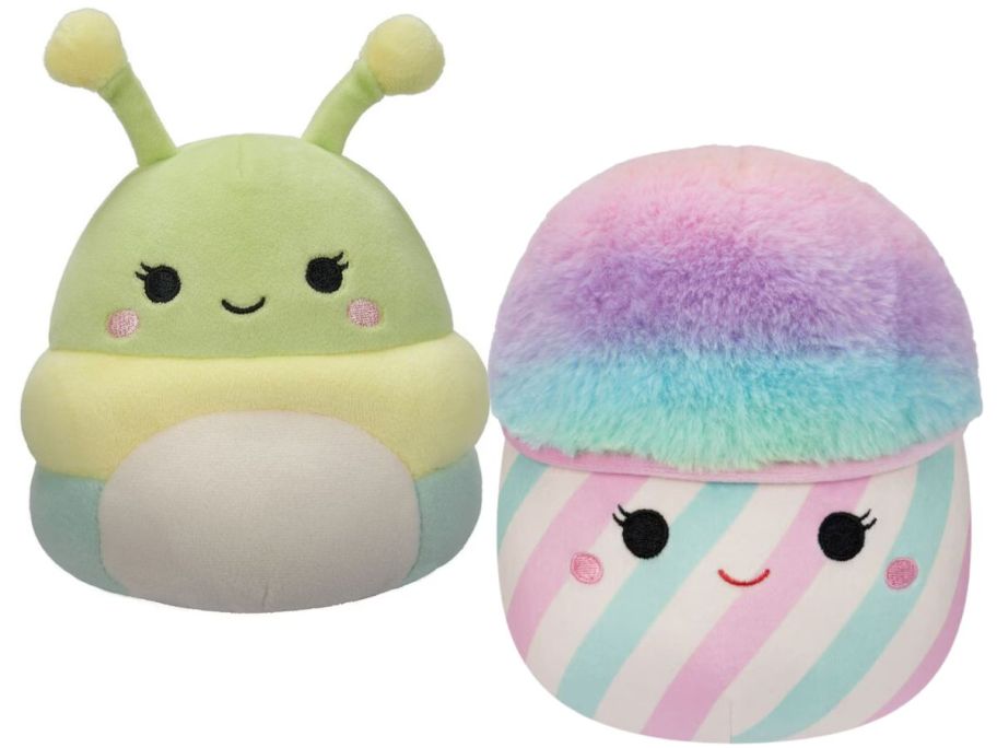 Caterpillar and Slushie Squishmallows