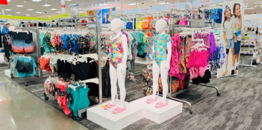 BOGO 50% Off Kids Swimwear at Target | Bluey, Pokemon, Cars, & More!