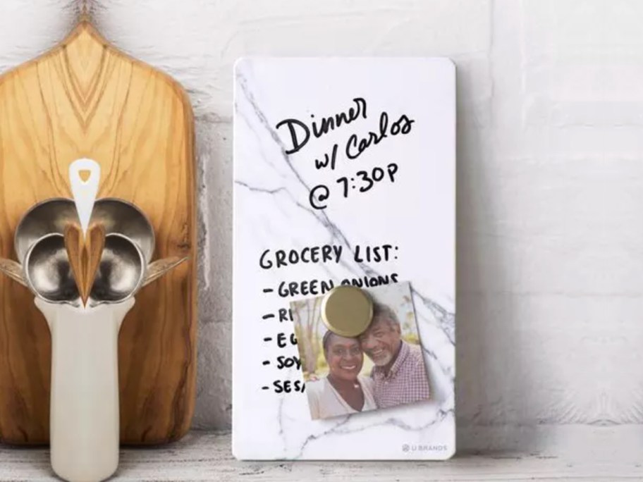 list size dry erase board