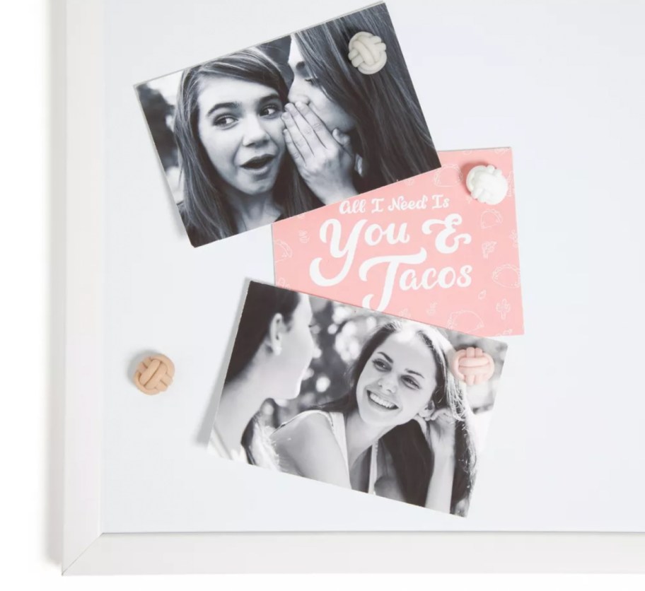 knot magnets on pictures