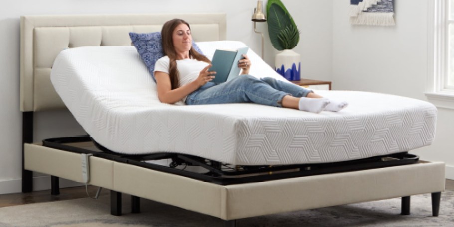 Lucid Adjustable Bed Base Just $145 Shipped on Walmart.online (Reg. $369)