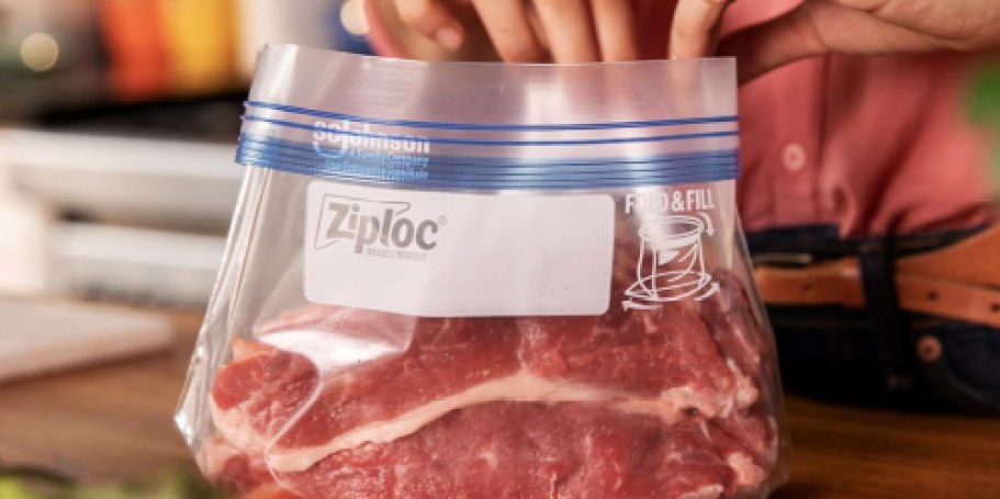 Ziploc Gallon Freezer Bags 75-Count Just $6.80 Shipped on Amazon (Regularly $13)