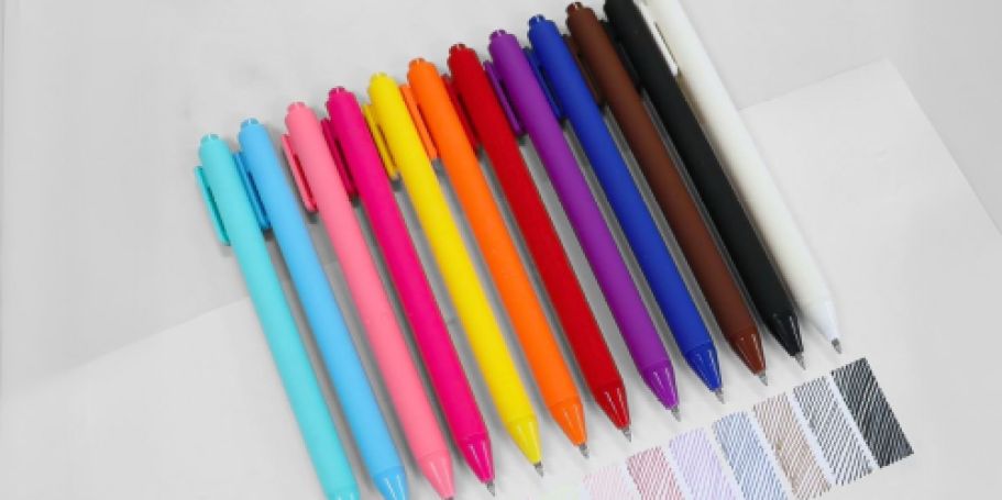 Amazon Gel Pens 12-Pack Only $4.99 Shipped | Great for Easter Baskets!