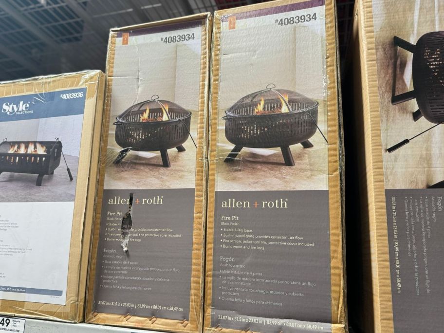 Allen + Roth Fire Pit at Lowe's