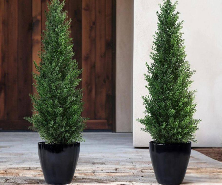 *HOT* Two Artificial Cedar Trees JUST $39.79 Shipped on Walmart.online (Reg. $90)