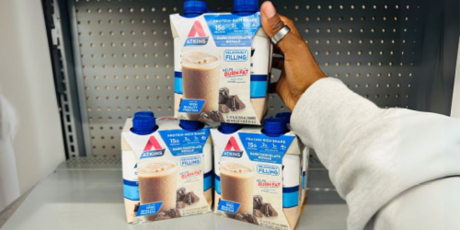 WOW! Atkins Protein Shakes 12-Count Only $7.89 on Walmart.online (Reg. $20)