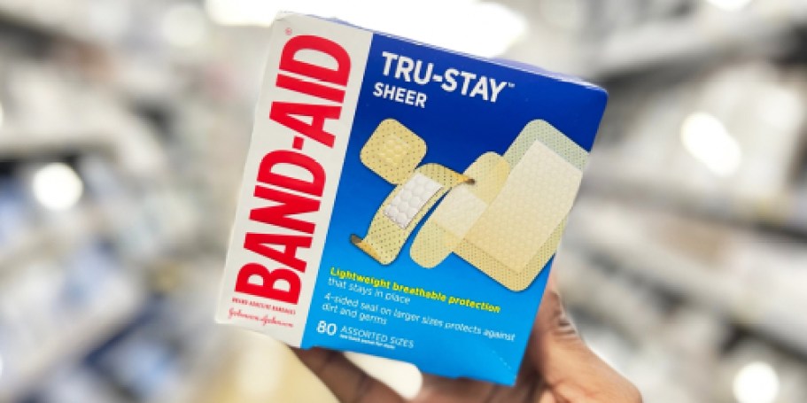 Band-Aid Tru-Stay Sheer Bandages 80-Count Box Only $2.61 Shipped on Amazon