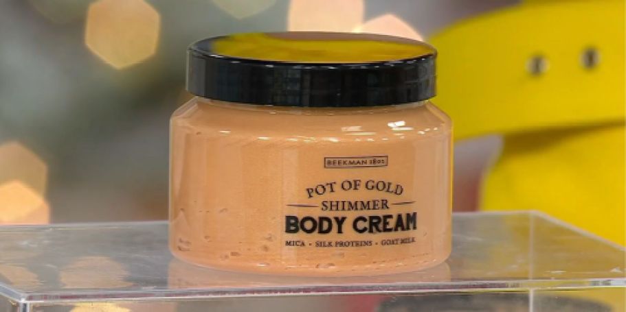 Up to 65% Off QVC Beauty Sale = Beekman 1802 Gold-Whipped Body Cream from $24.98 Shipped