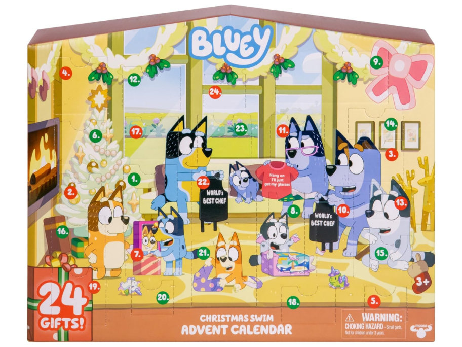 Bluey Swim Advent Calendar