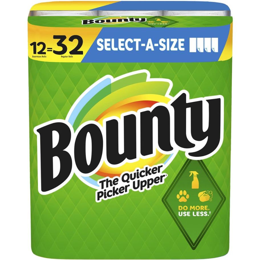 bounty paper towels 12 pack