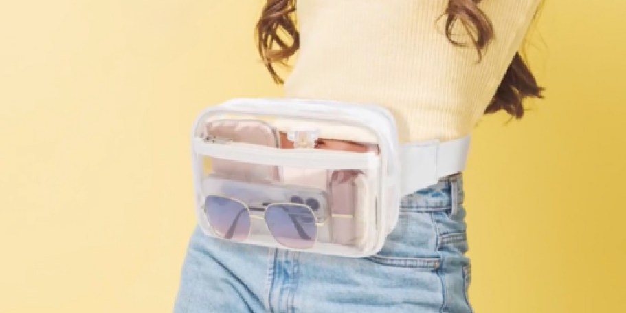 TWO Clear Belt Bags Only $9.99 on Amazon (Just $5 Each!)