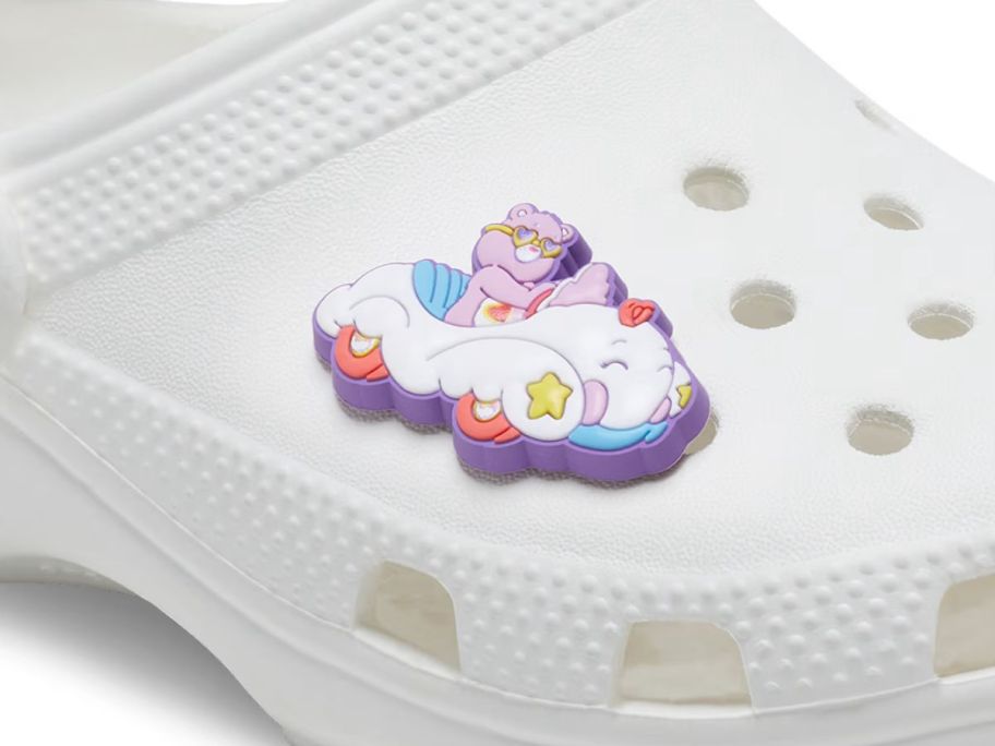 Crocs Care Bears Car Jibbitz Charm on croc clog